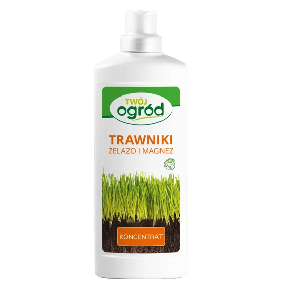 Flüssigdünger für Rasen – Eisen und Magnesium 900 ml Twój Ogród