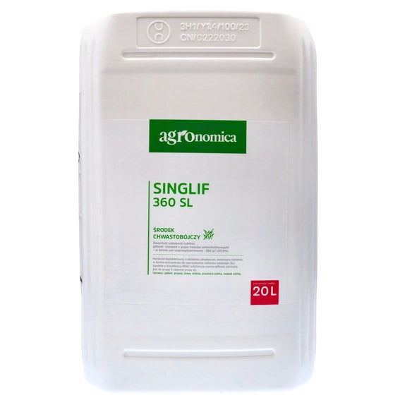 Singlif 360 SL 20 l – Glyphosat 360 g/l, Totalherbizid