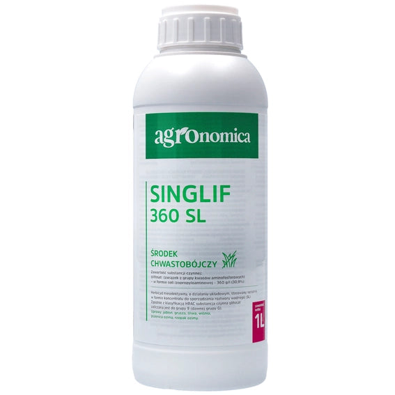 Singlif 360 SL 1 l – Glyphosat 360 g/l, Totalherbizid